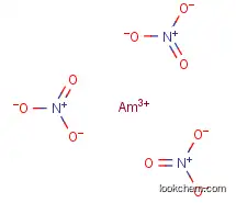 Molecular Structure of 25933-53-3 (americium trinitrate)